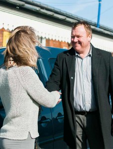 Taxi hire business customers